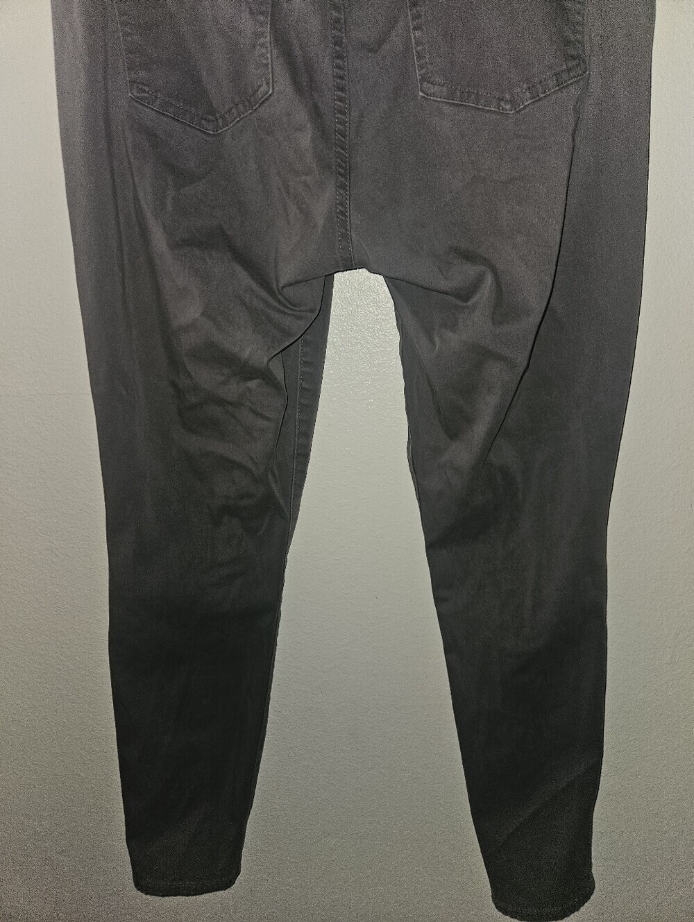 Gap Womans True Skinny High Rise Gray Pants Size 33R - Picture 7 of 12